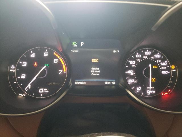 ZARFAEDN5H7546604 - 2017 ALFA ROMEO GIULIA Q4 蓝色 照片 9