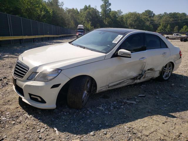 WDDHF9AB0AA139908 - 2010 MERCEDES-BENZ E 550 4MATIC WHITE photo 1