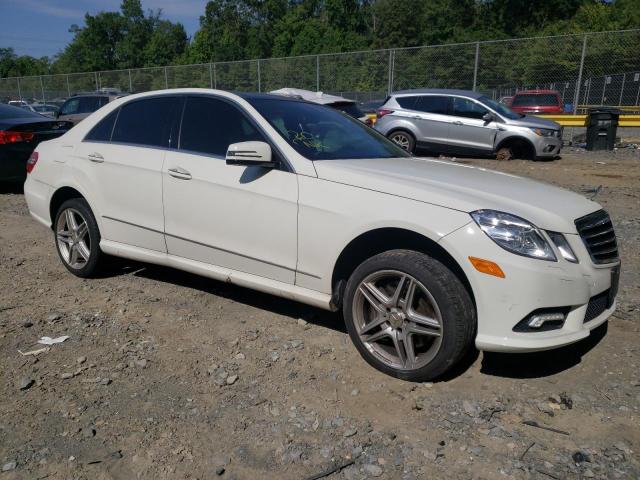 WDDHF9AB0AA139908 - 2010 MERCEDES-BENZ E 550 4MATIC WHITE photo 4