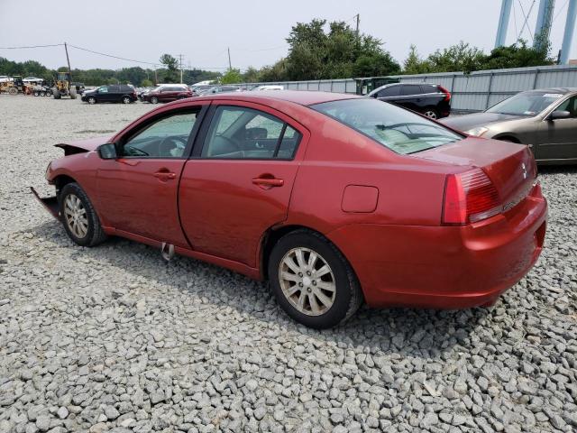 4A3AB36F58E010482 - 2008 MITSUBISHI GALANT ES RED photo 2