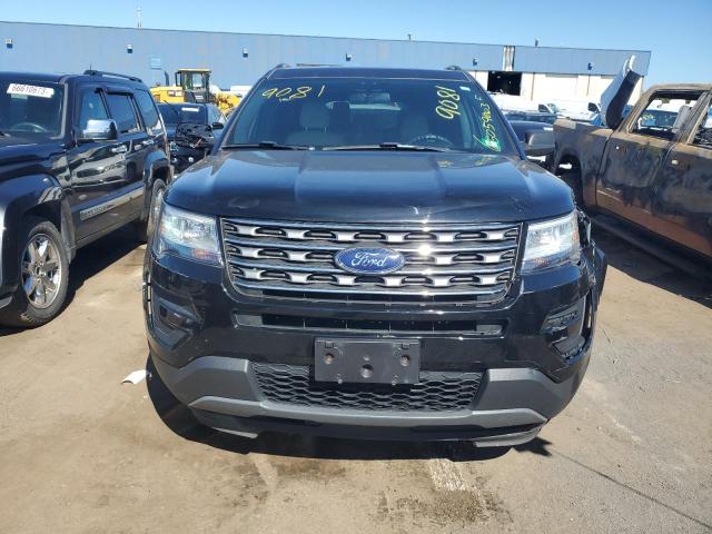 1FM5K8B88HGD19081 - 2017 FORD EXPLORER BLACK photo 5