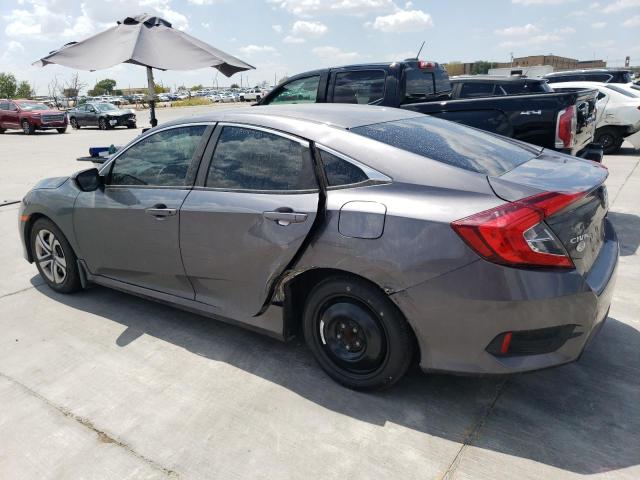 19XFC2F51JE011081 - 2018 HONDA CIVIC LX GRAY photo 2