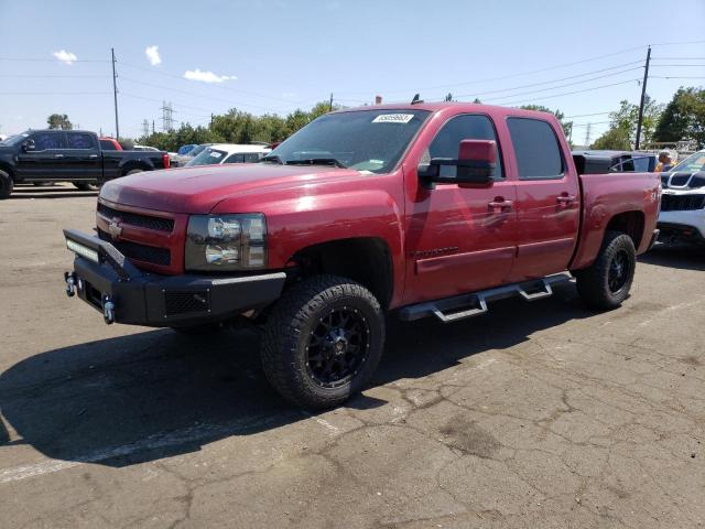 2GCEK13M871581069 - 2007 CHEVROLET SILVERADO K1500 CREW CAB MAROON photo 1