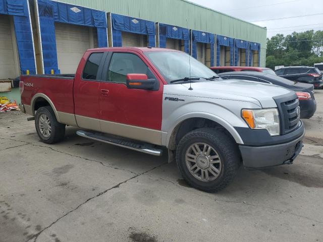 1FTPX14V49KB31665 - 2009 FORD F150 SUPER CAB RED photo 4