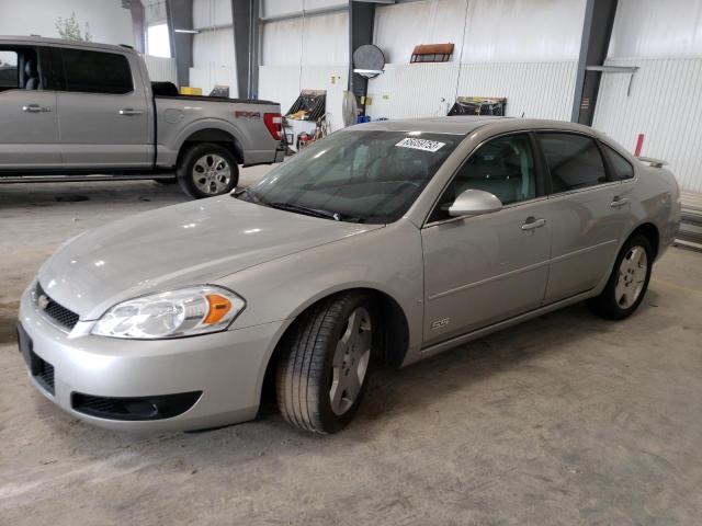 2G1WD58C081250308 - 2008 CHEVROLET IMPALA SUPER SPORT SILVER photo 1