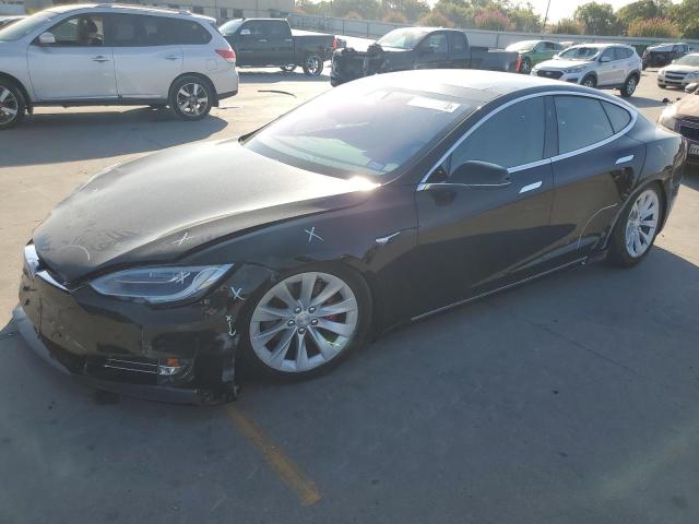 5YJSA1E20JF261458 - 2018 TESLA MODEL S Սև լուսանկար 1
