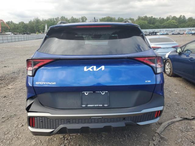 5XYK7CAF7PG010182 - 2023 KIA SPORTAGE X-PRO BLUE photo 6