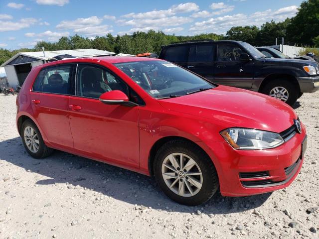 3VW217AU2GM025518 - 2016 VOLKSWAGEN GOLF S/SE RED photo 4