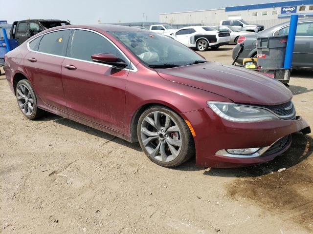 1C3CCCCB6FN555196 - 2015 CHRYSLER 200 C BURGUNDY photo 4