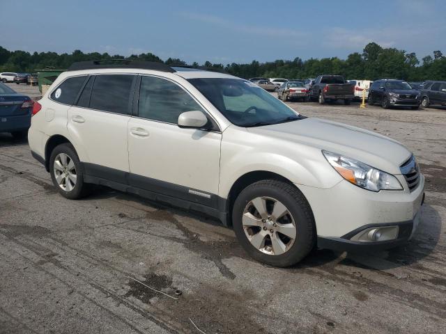 4S4BRBKC6B3392707 - 2011 SUBARU OUTBACK 2.5I LIMITED WHITE photo 4