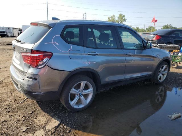 5UXWX9C32H0W71566 - 2017 BMW X3 XDRIVE28I SILVER photo 3