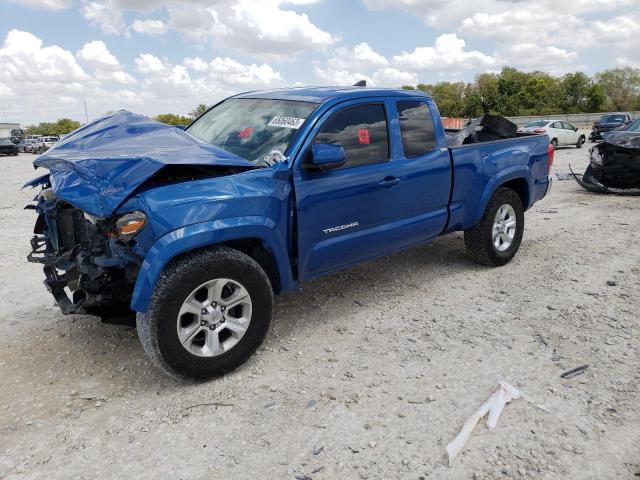 5TFRX5GNXGX071614 - 2016 TOYOTA TACOMA ACCESS CAB ლურჯი ფოტო 1