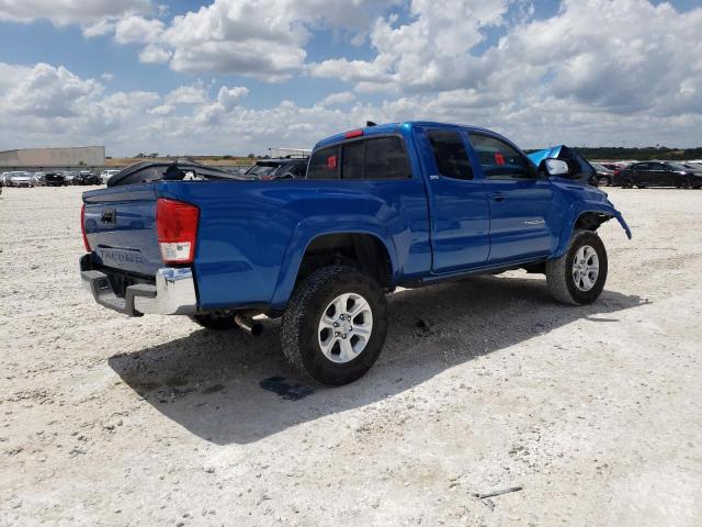 5TFRX5GNXGX071614 - 2016 TOYOTA TACOMA ACCESS CAB ლურჯი ფოტო 3