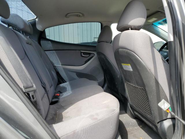 5NPDH4AEXEH499752 - 2014 HYUNDAI ELANTRA SE GRAY photo 10