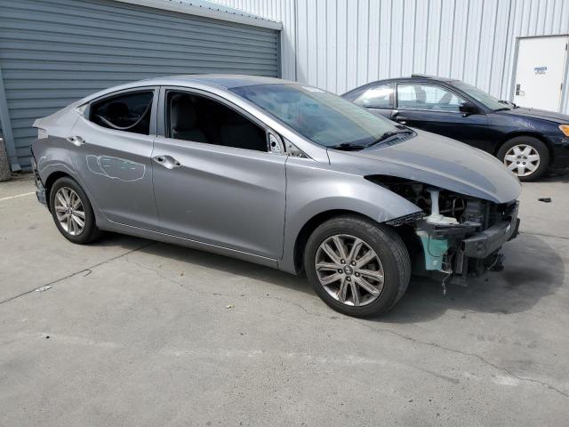 5NPDH4AEXEH499752 - 2014 HYUNDAI ELANTRA SE GRAY photo 4