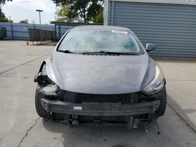 5NPDH4AEXEH499752 - 2014 HYUNDAI ELANTRA SE GRAY photo 5