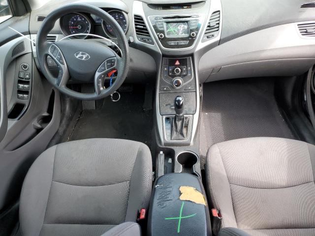 5NPDH4AEXEH499752 - 2014 HYUNDAI ELANTRA SE GRAY photo 8