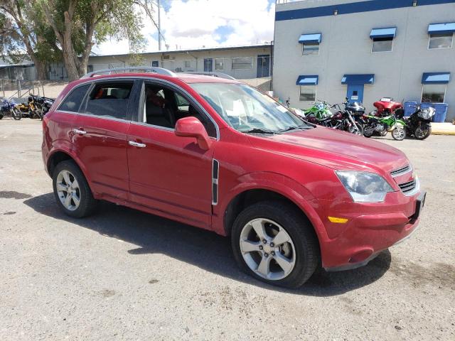 3GNAL3EK0FS506525 - 2015 CHEVROLET CAPTIVA LT RED photo 4