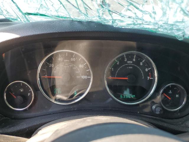 1C4BJWDG8HL715389 - 2017 JEEP WRANGLER U SPORT BLACK photo 9