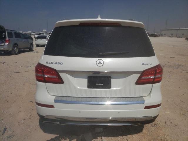 4JGDF6EE6HA927559 - 2017 MERCEDES-BENZ GLS 450 4MATIC WHITE photo 6