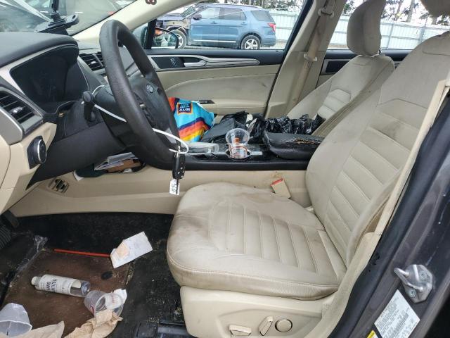 3FA6P0H75ER335114 - 2014 FORD FUSION SE SILVER photo 7