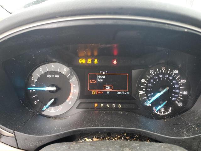 3FA6P0H75ER335114 - 2014 FORD FUSION SE SILVER photo 9