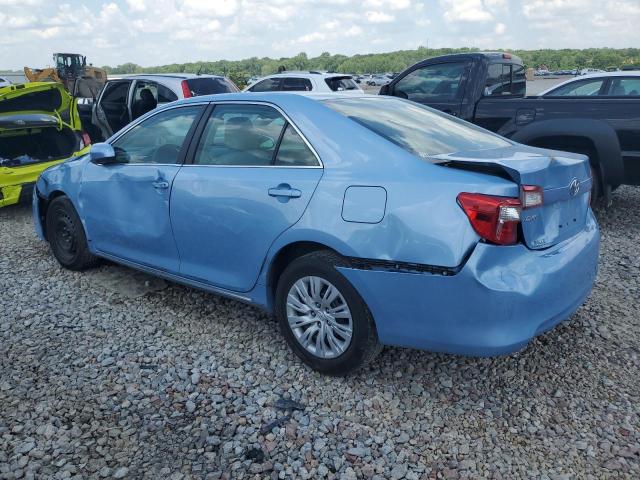4T4BF1FK6CR273481 - 2012 TOYOTA CAMRY BASE BLUE photo 2
