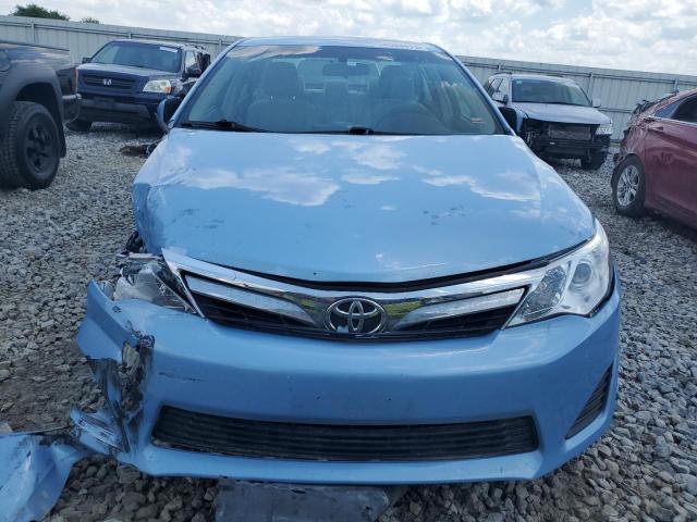 4T4BF1FK6CR273481 - 2012 TOYOTA CAMRY BASE BLUE photo 5