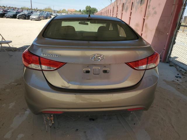 5NPDH4AE5CH121240 - 2012 HYUNDAI ELANTRA GLS TAN photo 6