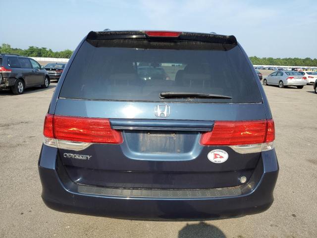 5FNRL3H55AB031943 - 2010 HONDA ODYSSEY EX BLUE photo 6