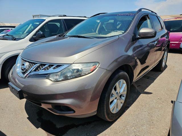 JN8AZ1MW4EW512724 - 2014 NISSAN MURANO S GOLD photo 2