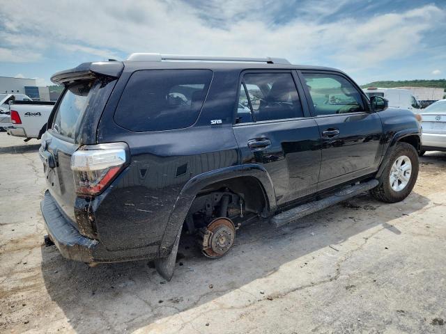 JTEZU5JR3J5184565 - 2018 TOYOTA 4RUNNER SR5 შავი ფოტო 3