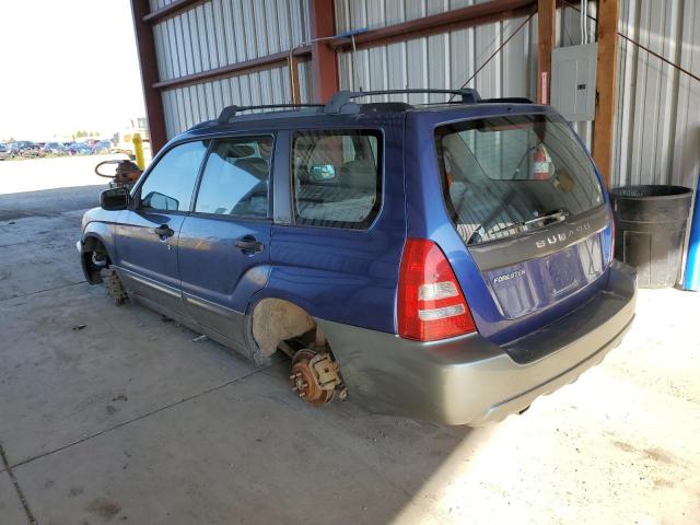 JF1SG65683H742047 - 2003 SUBARU FORESTER 2.5XS Mavi foto 2