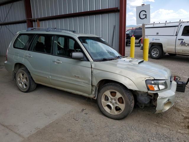 JF1SG696X5H706390 - 2005 SUBARU FORESTER 2.5XT TAN photo 4