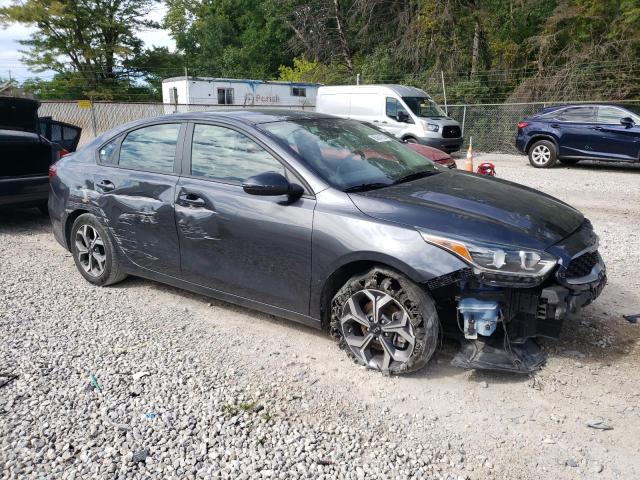 3KPF24AD8KE116330 - 2019 KIA FORTE FE GRAY photo 4