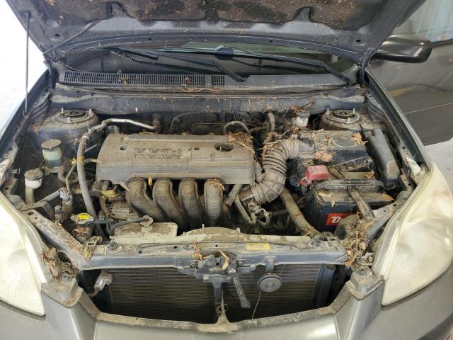 2T1KR32E17C639772 - 2007 TOYOTA COROLLA MA XR GRAY photo 11