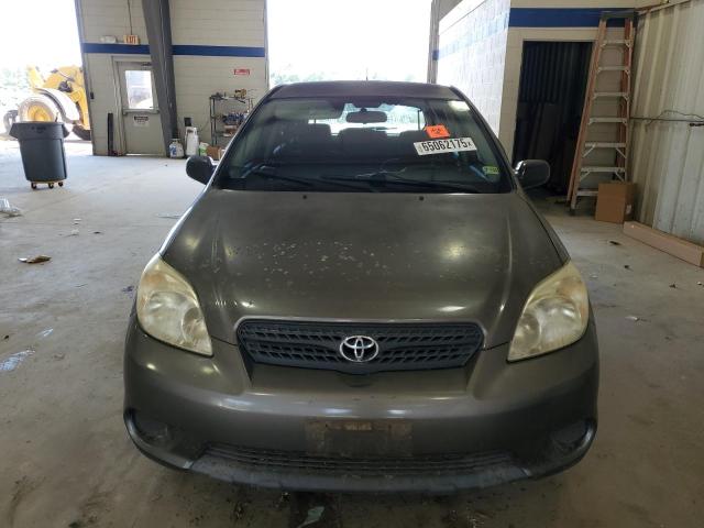 2T1KR32E17C639772 - 2007 TOYOTA COROLLA MA XR GRAY photo 5