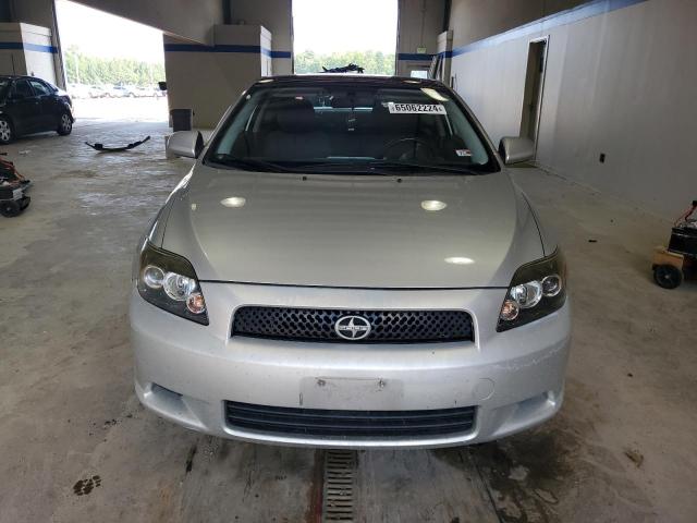 JTKDE167280243780 - 2008 TOYOTA SCION TC SILVER photo 5