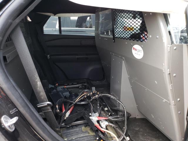 1FM5K8AB1NGC23088 - 2022 FORD EXPLORER POLICE INTERCEPTOR შავი ფოტო 10