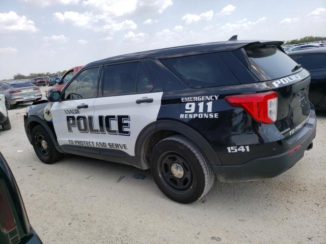 1FM5K8AB1NGC23088 - 2022 FORD EXPLORER POLICE INTERCEPTOR შავი ფოტო 2