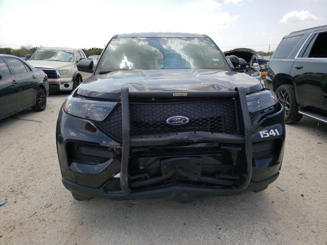 1FM5K8AB1NGC23088 - 2022 FORD EXPLORER POLICE INTERCEPTOR შავი ფოტო 5