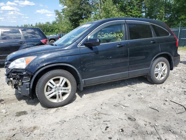 5J6RE4H74BL122874 - 2011 HONDA CR-V EXL BLACK photo 1