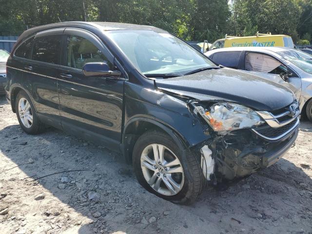 5J6RE4H74BL122874 - 2011 HONDA CR-V EXL BLACK photo 4