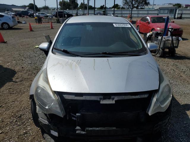 KNADM4A3XD6250738 - 2013 KIA RIO LX SILVER photo 5