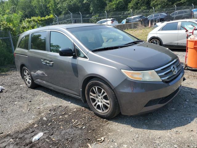 5FNRL5H68CB109400 - 2012 HONDA ODYSSEY EXL 灰色 照片 4