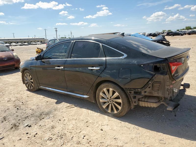 5NPE34AF7HH464635 - 2017 HYUNDAI SONATA SPORT BLACK photo 2