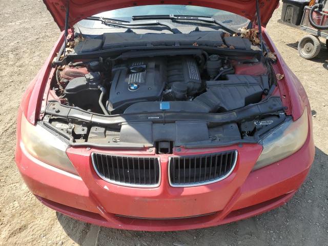 WBAVA33557KX71321 - 2007 BMW 328 I RED photo 11