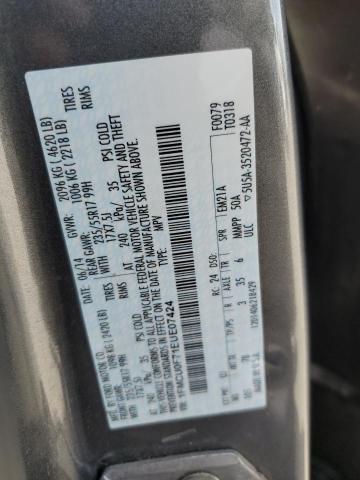 1FMCU0F71EUE07424 - 2014 FORD ESCAPE S GRAY photo 13