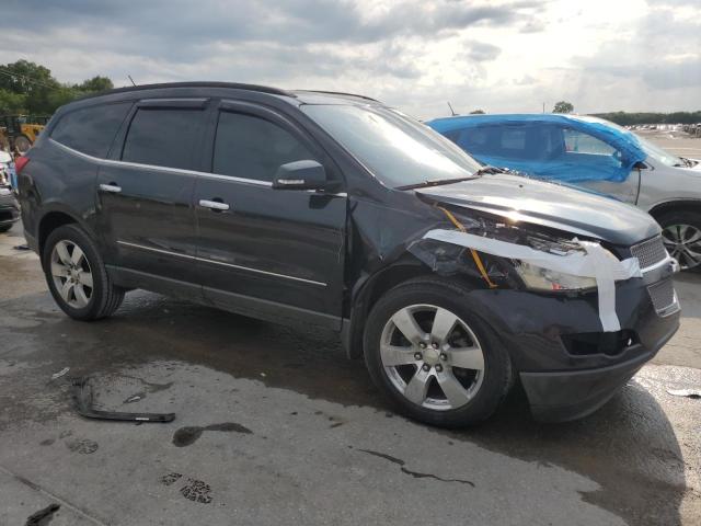 1GNKRLED0BJ374107 - 2011 CHEVROLET TRAVERSE LTZ BLACK photo 4