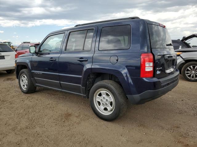 1C4NJRBB4FD282652 - 2015 JEEP PATRIOT SPORT BLUE photo 2